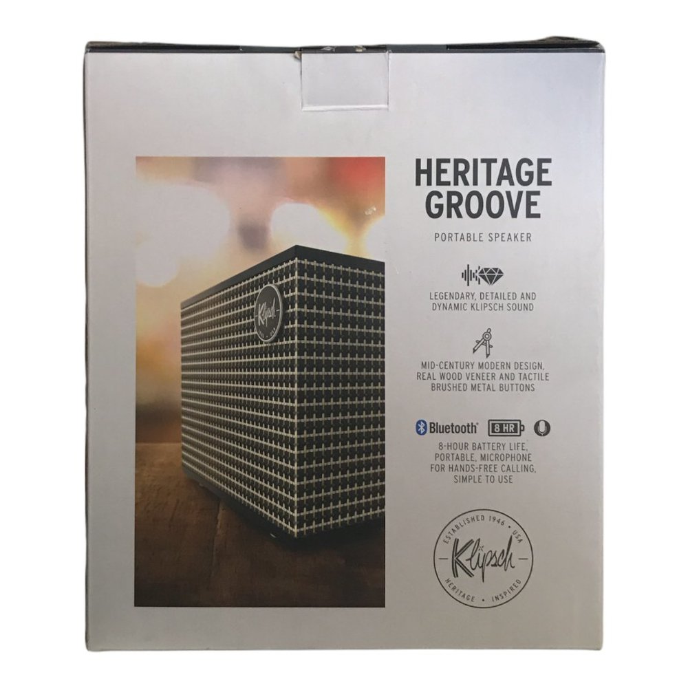 New and unopenedHeritage Groove - High-End Portable Bluetooth Speaker